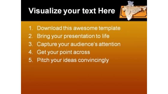 Welcome India Global PowerPoint Themes And PowerPoint Slides 0511