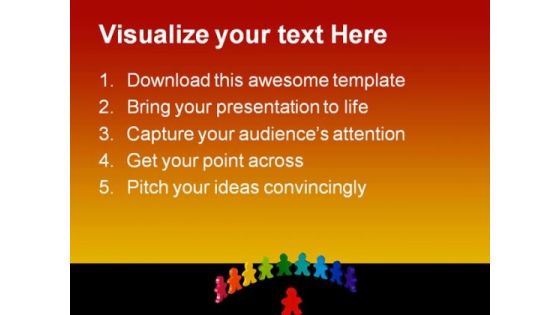 Welcome Or Reception People PowerPoint Themes And PowerPoint Slides 0411