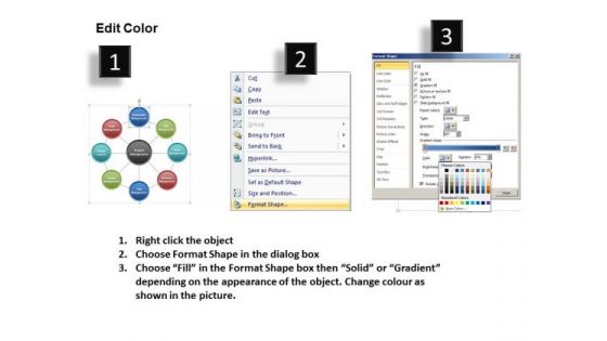 Wheel And Spokes PowerPoint Templates Editable Ppt Slides