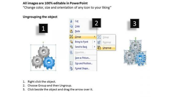 Wheels 5 Stages Continuous Process Business Ppt Plan PowerPoint Slides