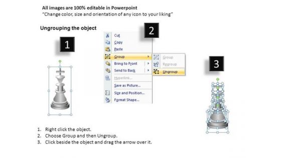 White Chess Pieces Graphics