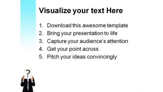 Who What Where Metaphor PowerPoint Themes And PowerPoint Slides 0811