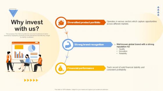 Why Invest With Us Home Appliance Investor Funding Elevator Pitch Deck Why Invest With Us Home Appliance Investor Funding Elevator Pitch Deck