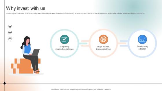 Why Invest With Us Professional Learning Platform Funding Pitch Deck Why Invest With Us Professional Learning Platform Funding Pitch Deck