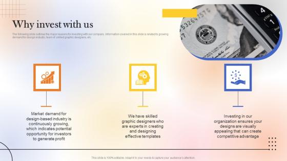 Why Invest With Us Web Designing Platform Fundraising Pitch Deck Download Pdf Why Invest With Us Web Designing Platform Fundraising Pitch Deck Download Pdf