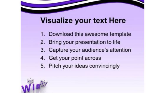 Win Cube Game PowerPoint Templates And PowerPoint Themes 0712