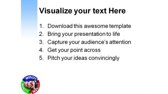 Win Game PowerPoint Templates And PowerPoint Backgrounds 0911