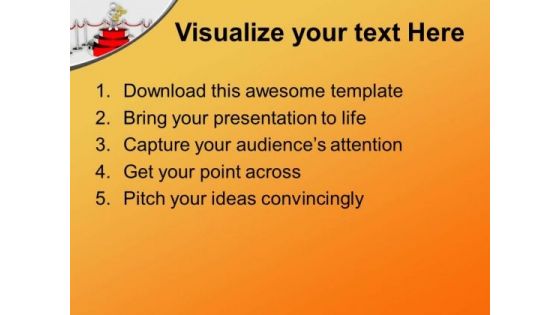 Win The Prize For Achievement PowerPoint Templates Ppt Backgrounds For Slides 0613
