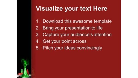 Winner Defeat Red King Success PowerPoint Templates And PowerPoint Themes 0612