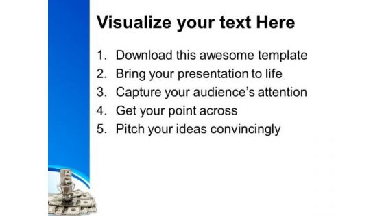 Winner Trophy With Money Success PowerPoint Templates Ppt Backgrounds For Slides 1112