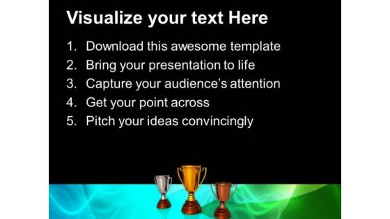 Winners Trophy Competition PowerPoint Templates And PowerPoint Themes 0712