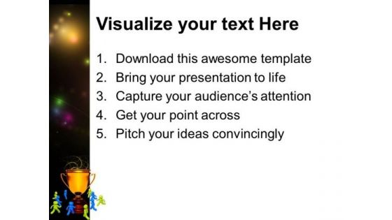 Winning Team Celebrating Success PowerPoint Templates And PowerPoint Themes 0812