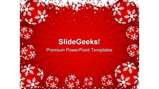 Winter Background Holidays PowerPoint Templates And PowerPoint Backgrounds 0811