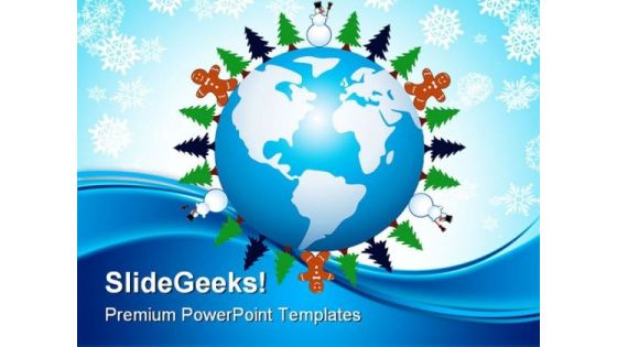 Winter Holidays PowerPoint Backgrounds And Templates 0111