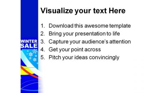 Winter Shopping Sales PowerPoint Themes And PowerPoint Slides 0411