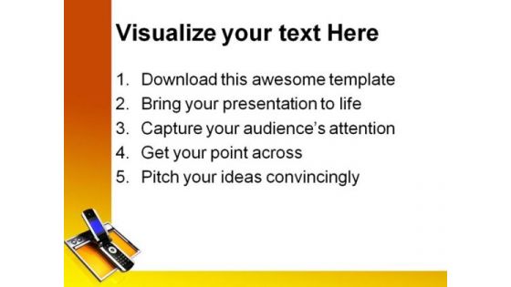 Wireless Browser Internet PowerPoint Templates And PowerPoint Backgrounds 0711