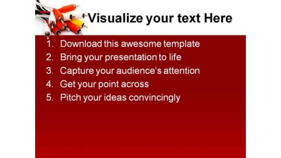 Wires Connection Industrial PowerPoint Themes And PowerPoint Slides 0311
