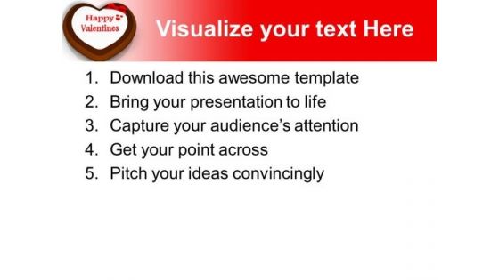 Wish Happy Valentine Day To Loved One PowerPoint Templates Ppt Backgrounds For Slides 0713