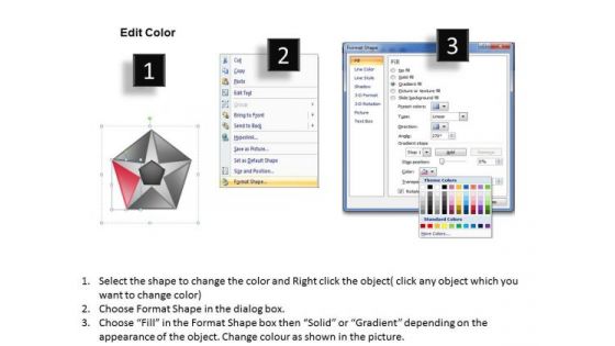 With 5 Stages For Variable Representation Ppt Small Business Plan Sample PowerPoint Templates