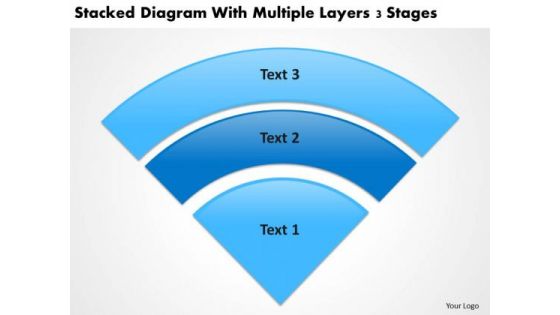 With Multiple Layers 3 Stgaes Real Estate Investing Business Plan PowerPoint Templates