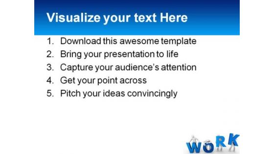 Work Business PowerPoint Backgrounds And Templates 0111