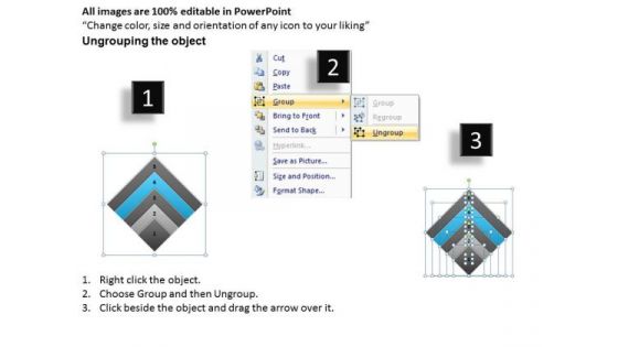 Work Flow Business Process Diagram Analogy Of Developing Plan PowerPoint Slides