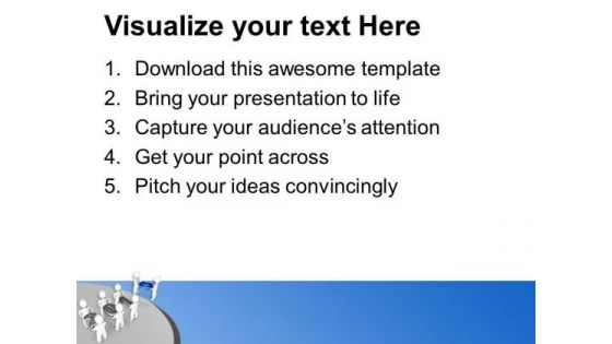 Work In A Team This Year 2013 Business  PowerPoint Templates Ppt Backgrounds For Slides 0413