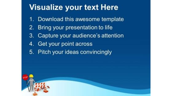 Work Under Construction PowerPoint Templates Ppt Backgrounds For Slides 0513