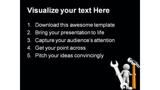Worker Industrial PowerPoint Themes And PowerPoint Slides 0511