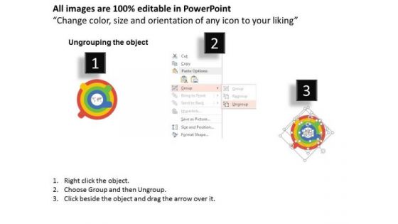 Workflow Diagram Of Four Steps PowerPoint Template