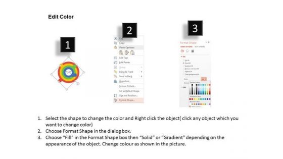 Workflow Diagram Of Four Steps PowerPoint Template