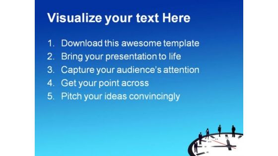 Working Hours Business PowerPoint Themes And PowerPoint Slides 0311