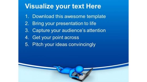 Working Online For Uplfitment Of Business PowerPoint Templates Ppt Backgrounds For Slides 0713