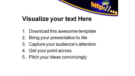World And Http Internet PowerPoint Templates And PowerPoint Backgrounds 0311