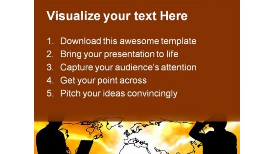 World Communication Business PowerPoint Templates And PowerPoint Backgrounds 0511
