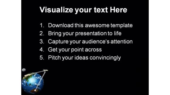World Communication Globe PowerPoint Themes And PowerPoint Slides 0511