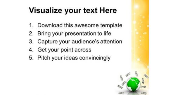 World Finance Concept Success PowerPoint Templates And PowerPoint Themes 0912