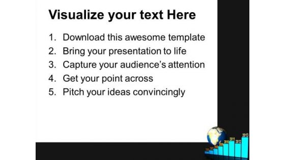 World Globe Time Concept Business PowerPoint Templates And PowerPoint Themes 0812