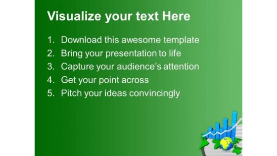 World Growth Graph PowerPoint Templates Ppt Backgrounds For Slides 0713