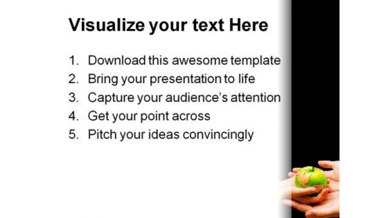 World In Your Hand Global PowerPoint Themes And PowerPoint Slides 0511