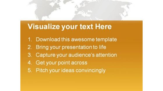 World Map Abstract PowerPoint Themes And PowerPoint Slides 0511