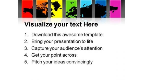 World Map Abstract PowerPoint Themes And PowerPoint Slides 0811