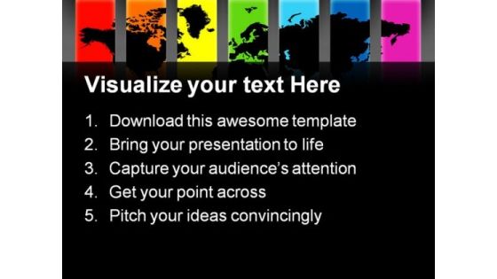World Map Abstract PowerPoint Themes And PowerPoint Slides 0811