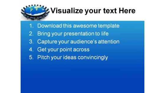 World Meeting Business PowerPoint Backgrounds And Templates 1210