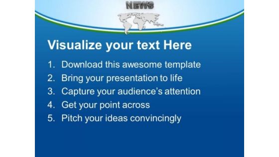 World News PowerPoint Templates Ppt Backgrounds For Slides 0513
