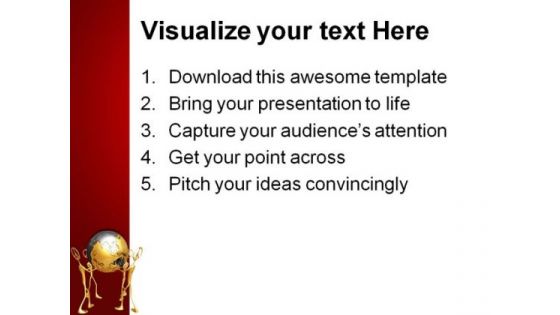 World Peace Global PowerPoint Themes And PowerPoint Slides 0811