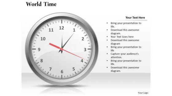 World Time PowerPoint Presentation Template