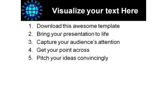 World Wide Web Global PowerPoint Themes And PowerPoint Slides 0411