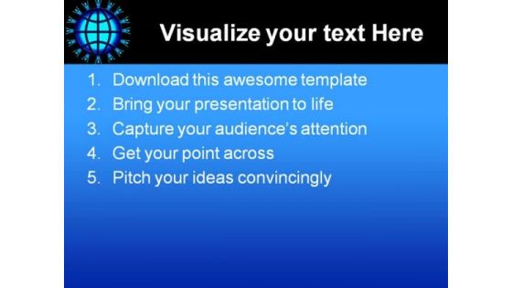 World Wide Web Global PowerPoint Themes And PowerPoint Slides 0411