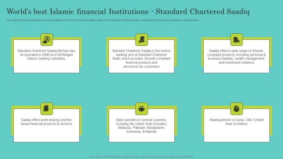 Worlds Best Islamic Financial Institutions Standard Comprehensive Guide To Islamic Elements Pdf